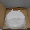 Bemis 400TTA Economy Durable Wood Toilet Seat, Made in USA, Round, White