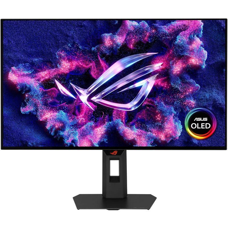 ASUS ROG Strix OLED 27 1440P Gaming Monitor (XG27AQWMG) QHD, True Black Glossy Tandem OLED, 280Hz, 0.03ms, Neo Proximity Sensor, Display HDR True Black 500, 99% DCI-P3, Display Widget