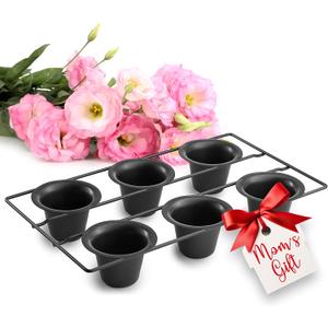 Bellemain Popover Pan for Baking - Extra Deep, Non-Stick, Easy to Clean, Sturdy, Professional Grade Materials