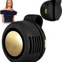 Portable Mini Clip on Fan, 3 Speeds USB Rechargeable 360° Rotatable Fan, Silent Bladeless Personal Fans