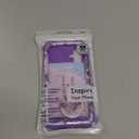 Hocase for Galaxy S25 Case, Shockproof Heavy Duty Protection Soft Silicone Rubber Bumper+Hard Plastic Hybrid Protective Case for Samsung Galaxy S25 5G (6.2") 2025 - Lavender Flowers