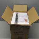 VILUXY Vintage Glass Pendant Light, Single Hanging Pendant Lighting, Black with Clear Glass Shade Classic for Farmhouse, Entryway, Dining Room, Kitchen Island, Foyer