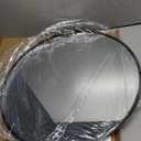 Black Round Mirror 22 Inch, Circle Wall Mirrors with Metal Frame, Wall Mounted Circular Mirror for Bathroom, Vanity, Entryway, Living Room, Hallway, Wall Decor