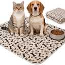 Puppy Pads with Pheromones, Washable Puppy Pee Pads for Dogs Reusable Puppy Pads for Dogs and Cats - Leak & Odor Proof, Non-Slip Base Training Pads for Home & Travel (S: 15.7" × 23.6")