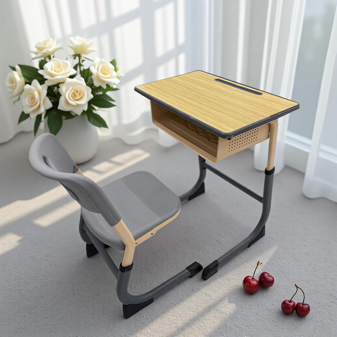 Adjustable Height Children's Study Desk for Home and School Use Perfect Pair with Kids' Chairs and Tables, Standard