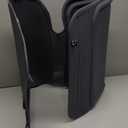 Munchkin Child Car Seat Protector, Elite Seat Guardian with Grime Guard Fabric, Dark Grey