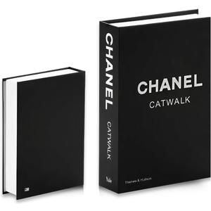 Catwalk Designer-Inspired Fake Coffee Table Books for Stylish Home Decor  Decorative Books for Living Room, Office, or Bedroom Accents (Chanel: Catwalk)
