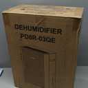 2500 Sq.Ft Dehumidifier for Basement, 32 Pint Dehumidifiers for Home with Drain Hose, Ultra Quiet 32dB, Smart Humidity Control, 24H Timer, Energy Efficient, Portable for Bedroom, Bathroom, RV