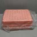 Calmootey 4Tier Rolling Utility Cart with Drawer,Multifunctional Storage Organizer with Plastic Shelf & Metal Wheel,Storage Cart for Kitchen,Bathroom,Living Room,Office,Pink