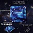 Geiserailie Adhesive Patches Compatible, CGM Waterproof Adhesive Over Patches, Galaxy Tape Stickers (Compatible with Mobi Pocket,Square)