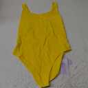 MANGOPOP Women's Tank Top Bodysuit Scoop Neck Sleeveless Body suit Sexy Backless Ribbed Tops L