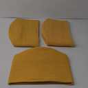 CubesLand Rope Woven Storage Baskets, Small Baby Nursery Organizer Basket, Rectangular Organization/Storage Bins, Closet Shelves BasketsEmpty Gift Basket 3 Packs, Yellow