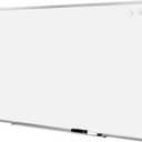 Amazon Basics Large Magnetic Dry Erase Whiteboard, 48" x 72", Aluminum Frame, Silver/White, with Pen Tray for School, Classroom, Office & Home