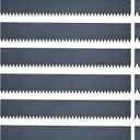 Landscape Edging Kit, Galvanized Steel Edging Landscape Lawn Edging Powder for Lawn Yard, Coated Bendable Metal Strips, No-Dig Hammer-in Edging Border w/Clips (6 INCH 6 PCS, Navy Blue)