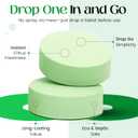 Toilet Deodorizer Tablets  Drop One In and Go  60 Count Citrus Scent  Odor Elimination for Bathroom  Replaces Toilet Spray  Long Lasting  Fresh Bowl Freshener