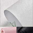Cohoo Home Silk White Wallpaper Peel and Stick Contact Paper White Textured Contact Paper for Cabinets Self Adhesive Removable Wallpaper for Bedroom Wall Sticky Waterproof Shelf Liner 15.7inW 197inL