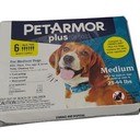 PetArmor Plus Flea and Tick Prevention for Dogs, Medium Dog Flea and Tick Treatment, 6 Doses, Waterproof Topical, Fast Acting (23-44 lbs)