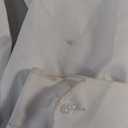 ONKEEP Mens Dress Shirts Stretch Slim Fit Long Sleeve Dress Shirts for Men Casual Business Formal Regualr Fit Button Down Shirt Wrinkle-Free Solid White Medium