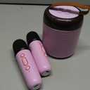 Mini Karaoke Machine for Kids Portable Bluetooth 5.3 Speaker Led Lights with 2 Wireless Microphones Karaoke Toy Gifts for Girls Boys Audlt Birthday Christmas Solid Metal Body - Pure White