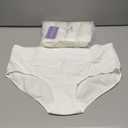 Molasus Women's Cotton Underwear High Waisted Full Coverage Ladies Panties (Regular & Plus Size) 5 XL
