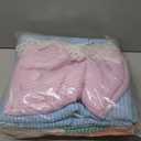 Genovega 6 Oversized Turkish Beach Bath Towel Set Bulk 74"x38" Extra Large Sand Free Quick Dry Swim Camping Pool Clearance Towels Blanket Essentials Adult Multi LightBlue Dot