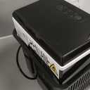 DUMOS Countertop Ice Maker with Handle, 26lbs/24H Portable Ice Machine, 9 Bullet Ice Cubes Ready in 6 Mins, Self-Cleaning, Quiet Compact Ice Maker for Home, Kitchen, RV, Camping, Black