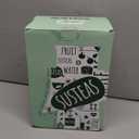 SUSTEAS Rotary Cheese Grater with Handle - Vegetable Shredder with 5 Well-designed Blades & Strong Suction Base,Round Mandoline Slicer & Food Chopper for Kitchen,with Blade Storage Box(Retro Green)