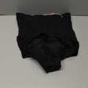 MERYOSZ Butt Lifting Shapewear Panties Tummy Control Underwear for Women High Waisted Faja Body Shaper Shorts (Large, Black)