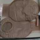 LotFancy Colostomy Bags, 10PCS Two-Piece Drainable Pouches with Clamp Closure for Colonoscopy Ostomy Stoma Care (No Skin Barriers), Ileostomy Supplies