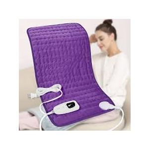 Electric Heating Pad for Back: VAAGHANM 33" x 17" Extra Large Heat Pad for Shoulder & Neck & Back - 6 Temperature Settings & Auto Shut-Off Timer