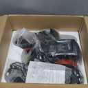 Under Desk Elliptical Machine, Electric Elliptical Leg Exerciser for Seniors with 12 Adjustable, Portable Quiet Elliptical Exercise Machine, Seated Pedal Exerciser with Remote Control (Orange)