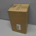 DILATATA 10 inch Gold Christmas Table Centerpiece with 5" Glitter Magnolia Flower Berries Fir Greenery Artificial Floral Centerpiece in Silver Ceramic Pot for Christmas Tabletop Arrangement