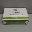 Vivacious Bedding Premium 850TC Split Corner Bed Skirt White Queen Size 17" Drop Length - 100% Organic Cotton Bedskirt