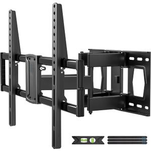 USX STAR Full Motion TV Wall Mount for 37-85 Inch TVs Mounts Up to 132lbs, Fit 16" Wood Stud, Max VESA 600x400mm, Swivel and Tilt Articulating Wall Mount TV Bracket, Fit Most 55+ 65 70 75 inch TVs