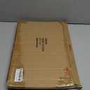 BBQ Tray for Raw Meat Prep and Cooked Food, Grill Prep and Serve Trays, Melamine Serving Trays and Platters for Food, Unbreakable Party Tray, Set of 2, Black and Red