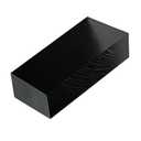 High-Density Polyethylene (HDPE) Plastic Block 2" Thick - 3" x 6" HDPE Plastic Sheet for Machining,Home Improvements,DIY Projects(Black PE Block 1 PCS)