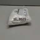 H.VERSAILTEX Linen Blended Curtains - Natural Linen Textured, Light Filtering Nickel Grommet Curtains for Living Room & Bedroom, 2 Panel Sets, Privacy Added, 52inx63in, White