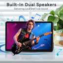 HAMTYSAN 7 Inch Raspberry Pi Screen 800x480 Small HDMI Monitor with Case, LCD Screen Display for Raspberry Pi 5/4/3/2/ Jetson Nano Win11/10/8/7, Dual Speakers, Non-Touch