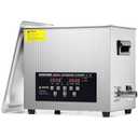 CREWORKS 10L Digital Ultrasonic Cleaner with Degas Gentle Modes, 2.6 gal. Ultrasonic Cleaning Machine, 240W Professional Ultrasound Cleaner with 300W Heater & 30 min Timer for Auto Machine Parts Tools