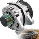 373002E721 61001473 150A 12V Alternator Compatible with 2017 2018 2019 2020 Hyundai Elantra, 2017 2018 2019 2020 2021 Kia Forte, 2020 2021 Kia Forte5, L4 2.0L, 37300-2E721, 11934, 11934N