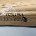 Naqqash Sports 33-Inch Maple Birch Wood Baseball Bats - Bulk Pack of 24, Model 243 Two-Tone Natural Barrel with Black Handle for Youth & Adults (30 oz)