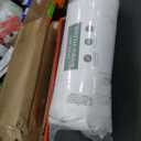 DOWNLITE Down Extra Thin, Flat & Soft Pillow for Stomach Sleepers (Hypoallergenic) (Standard/Queen)