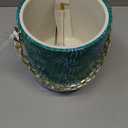 Lilly Pulitzer Ice Bucket with Gold Handle, Double Wall Ice Holder, Ice Container with Lid, Acrylic Ice Bucket for Cocktail Bar and Outdoor Parties, It's a Jungle Out There