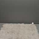 Cat Beds Cozy Pet Mat Faux Fur Kitten Pad Bed for Carriers/Couch Dog & Puppy Cute Friendly 23 x 15 Inch Medium White