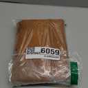 SASTYBALE Thanksgiving Tablecloth - 60 x 102 Inch Brown Jacquard Tablecloths Rectangle Damask Design Spillproof Table Cloth Polyester Oblong Table Cover for Kitchen Dinning Party Tabletop