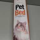 20in Washable Cat Beds for Indoor Cats - Round Donut Pet Bed for Cats, Small Dogs, Puppy, Kitten - Anti-Slip Bottom, Calming Bed Gift - Pink