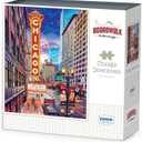 Boardwalk Puzzles Chicago Downtown, 1000 Piece Jigsaw Puzzle for Adults, Made in USA