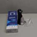 Waterpik Cordless Pearl Rechargeable Portable Water Flosser for Teeth, Gums, Braces Care and Travel, Extra Quiet, 4 Flossing Tips - ADA Accepted, WF-13, Black