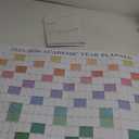 24" x 36" Exellewis 2026 Wall Calendar, Folded Large Paper Yearly Planner 12 Months, January to December 2026, 2-Sided Reversible Horizontal/Vertical School Office Business Year Calendar