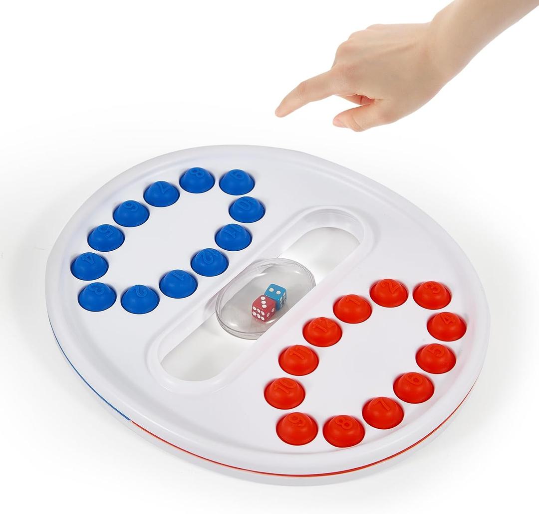 Pop Math Games Sensory Fidget Toy for Kids Fidget Push Bubble Travel Board Game for Picnics Classrooms Bars Gatherings